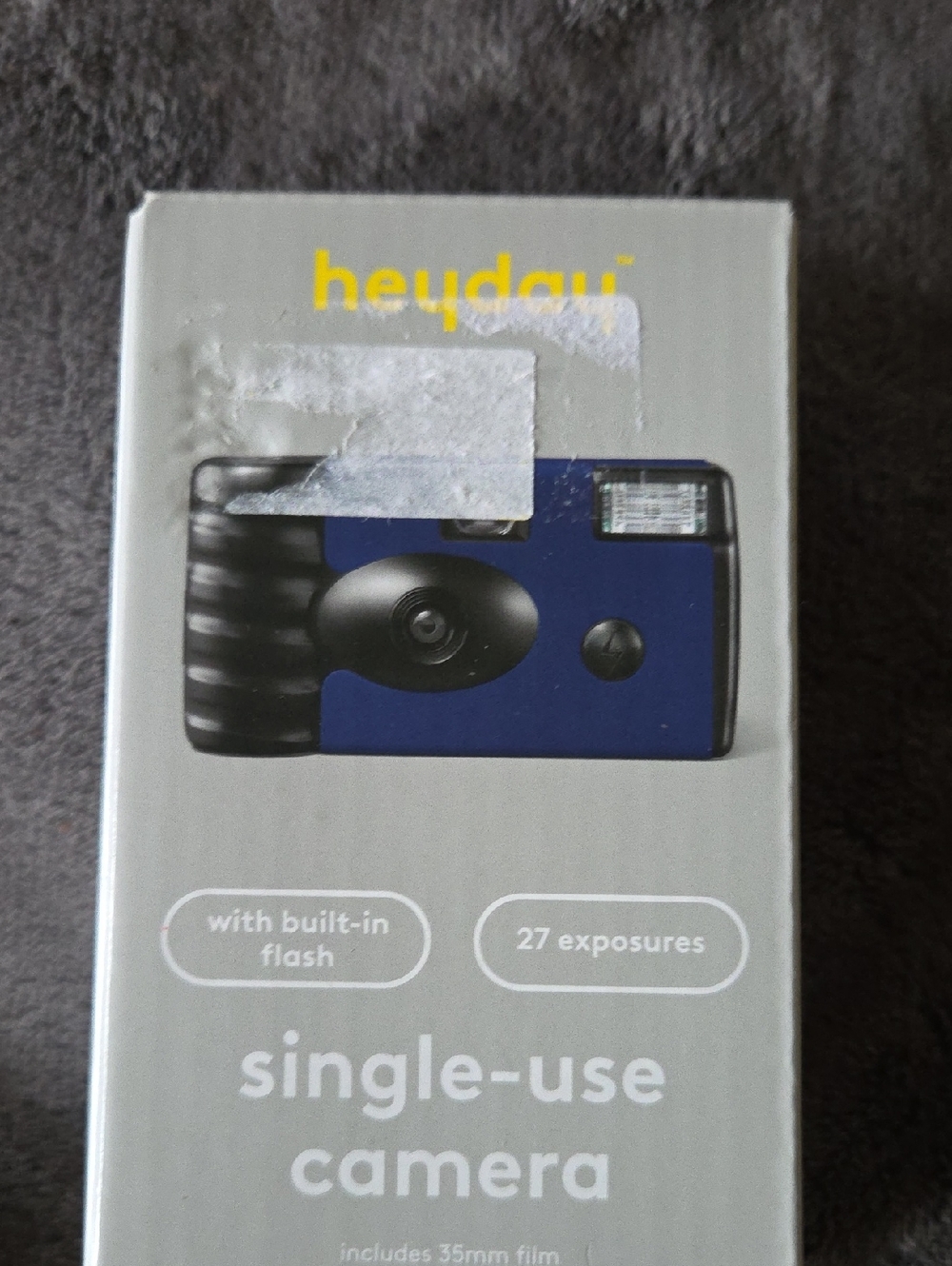 heyday Single-Use Camera - Blue and Black